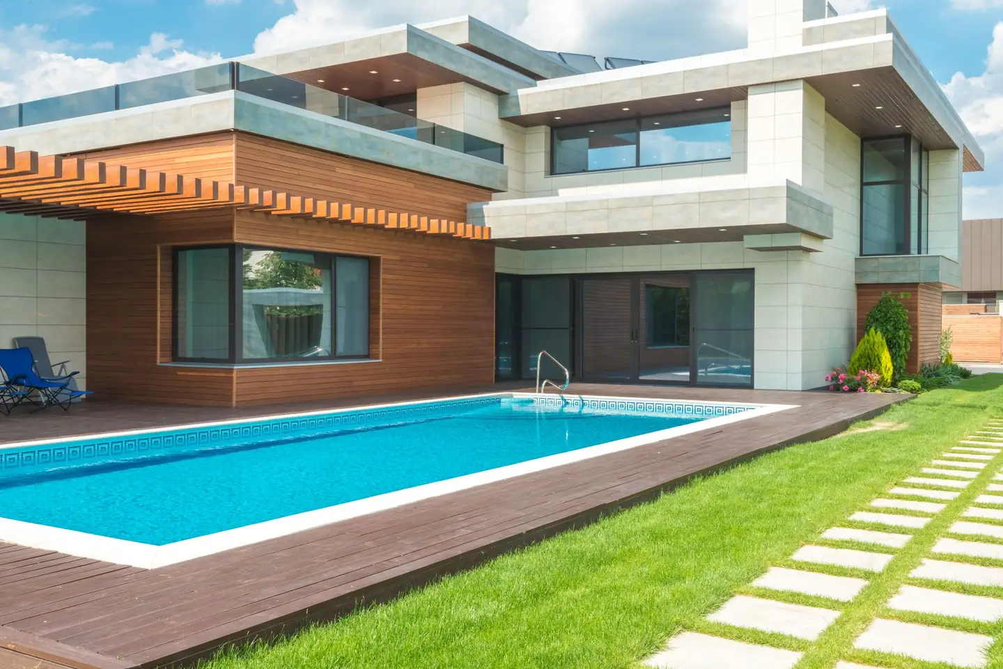 Swimming pool built in Kentlyn, NSW